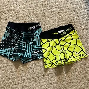 Nike Pro Dri Fit Spandex Bundle XS